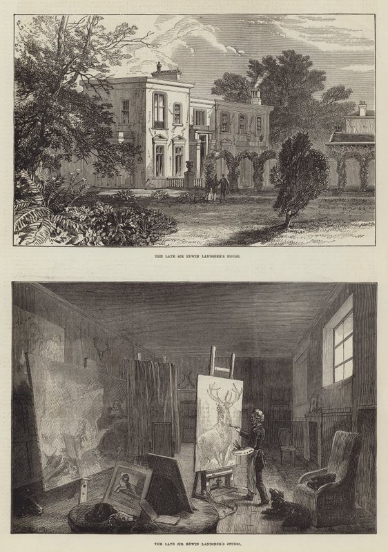 Landseer&39;s House 作者 埃比尼泽·纽曼·唐纳德