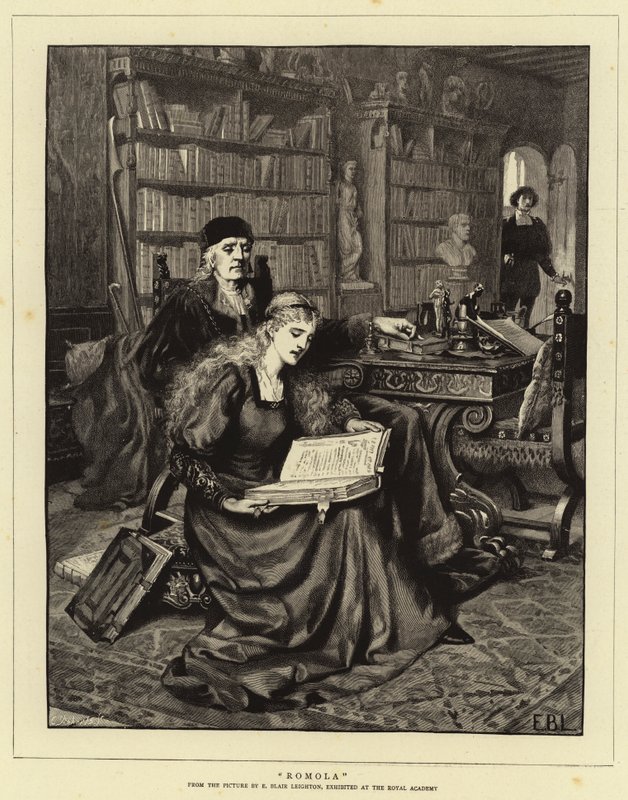 Romola (雕刻) 作者 埃德蒙·布莱尔（Leighton）
