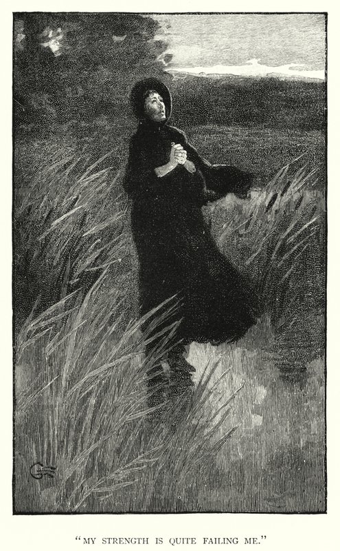 Illustration for Jane Eyre by Charlotte Bronte (engraving) 作者 埃德蒙·亨利·加勒特