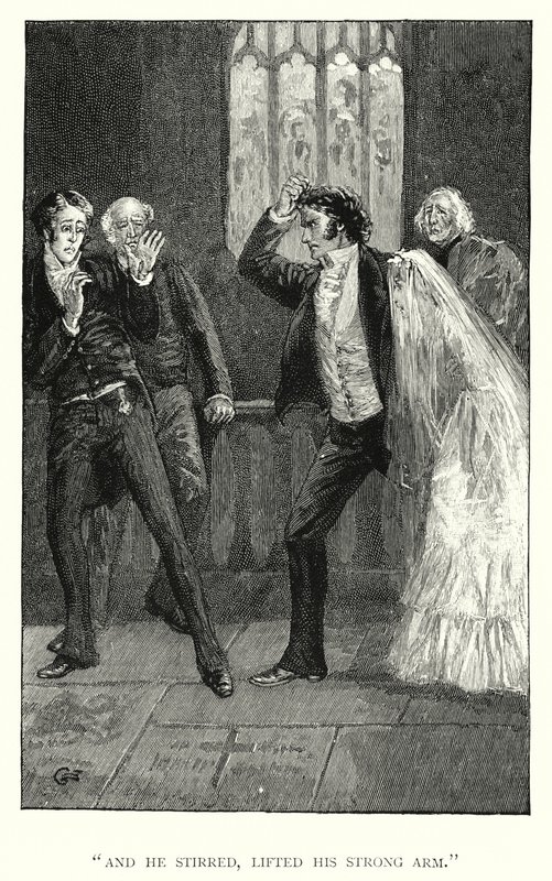 Illustration for Jane Eyre by Charlotte Bronte (engraving) 作者 埃德蒙·亨利·加勒特