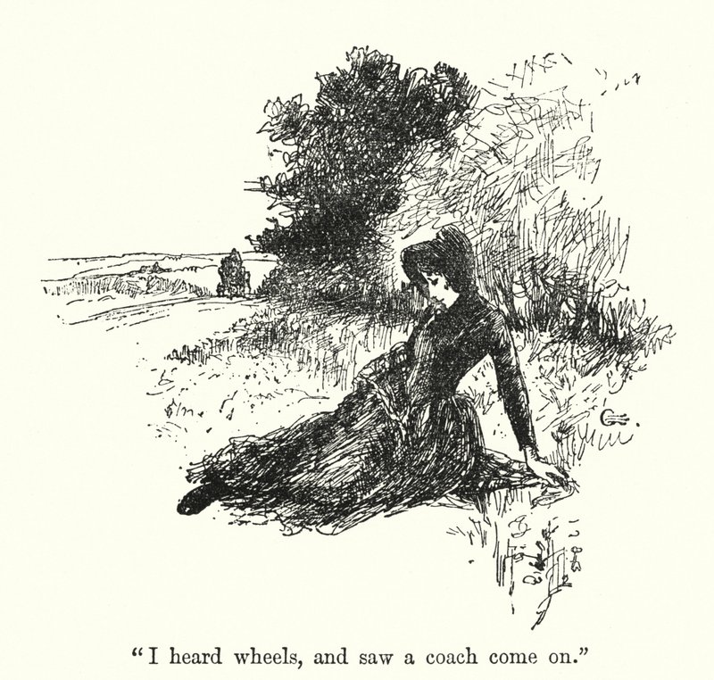 Illustration for Jane Eyre by Charlotte Bronte (litho) 作者 埃德蒙·亨利·加勒特