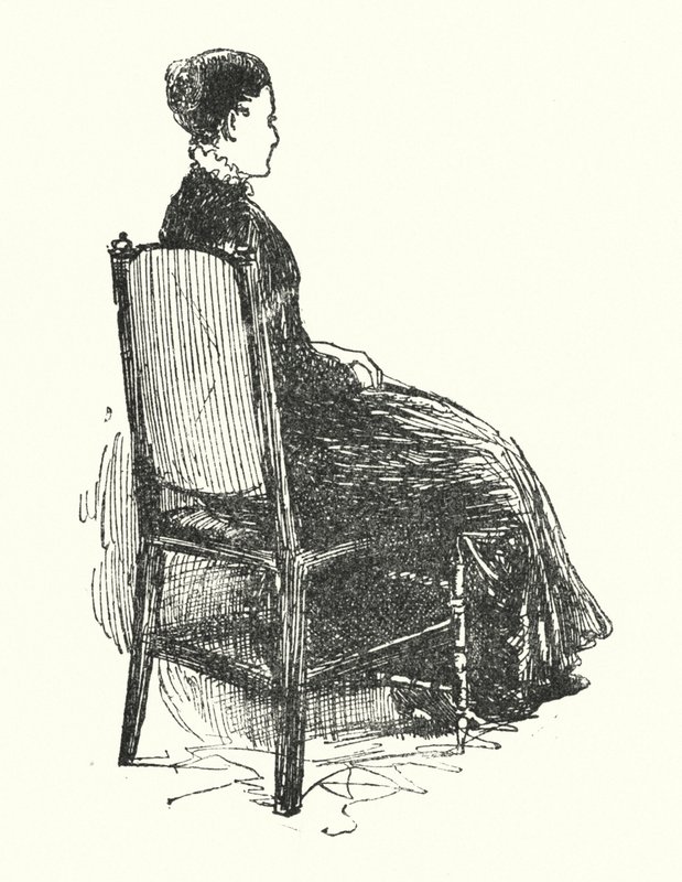Charlotte Bronte 为 Jane Eyre 绘制的插图（石版画） 作者 埃德蒙·亨利·加勒特