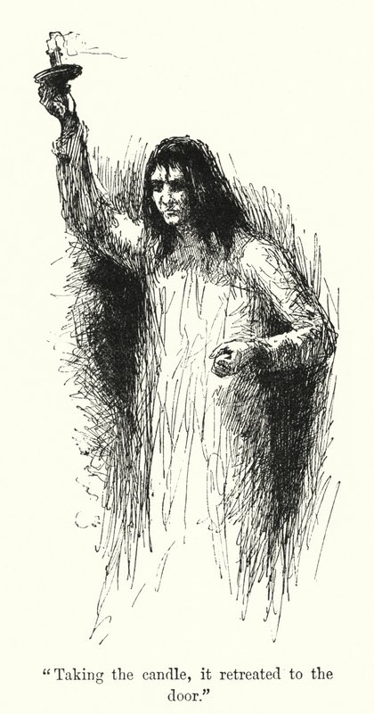 Charlotte Bronte 为 Jane Eyre 绘制的插图（石版画） 作者 埃德蒙·亨利·加勒特
