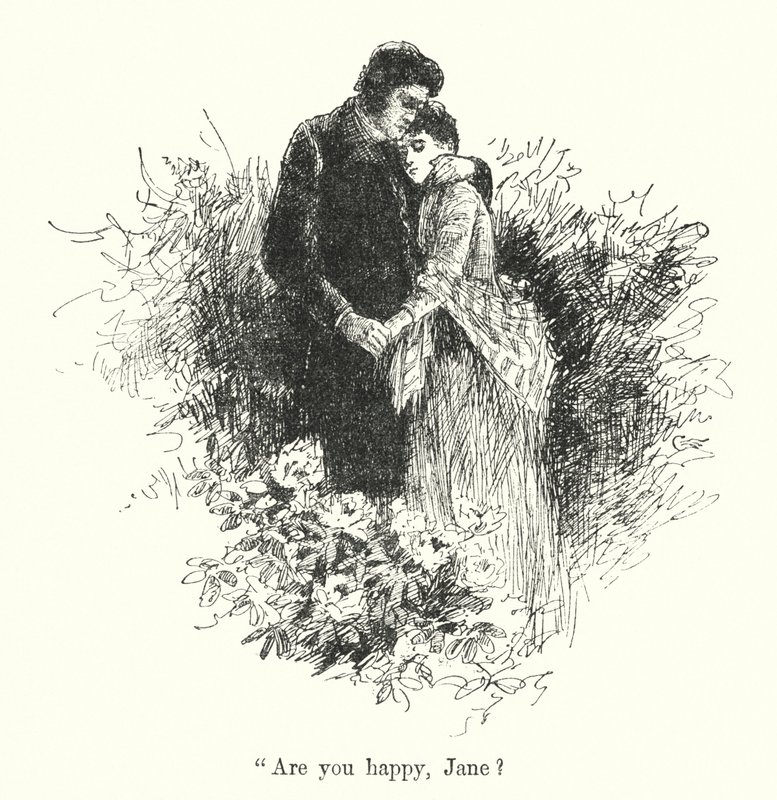 Illustration for Jane Eyre by Charlotte Bronte (litho) 作者 埃德蒙·亨利·加勒特