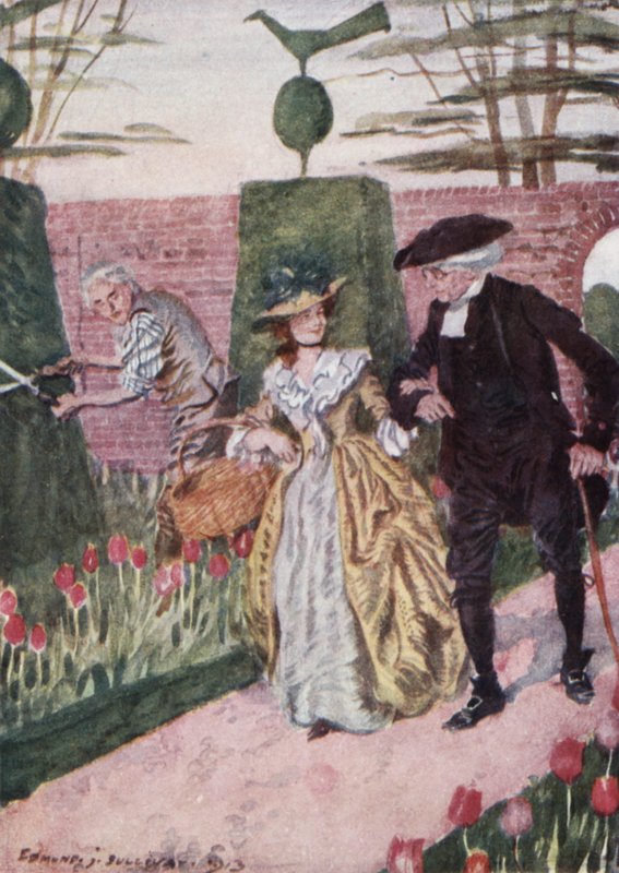Fanizo la The Vicar of Wakefield lolembedwa ndi Oliver Goldsmith (zojambulajambula) 作者 埃德蒙·约瑟夫·沙利文
