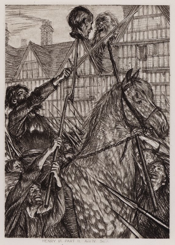 The Second Part of King Henry IV, Act IV, Sc 7 (litho) 作者 埃德蒙·约瑟夫·沙利文