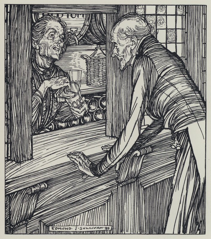 丁尼生，公平女性和其他诗歌的插图 作者 沙利文之后的埃德蒙·约瑟夫