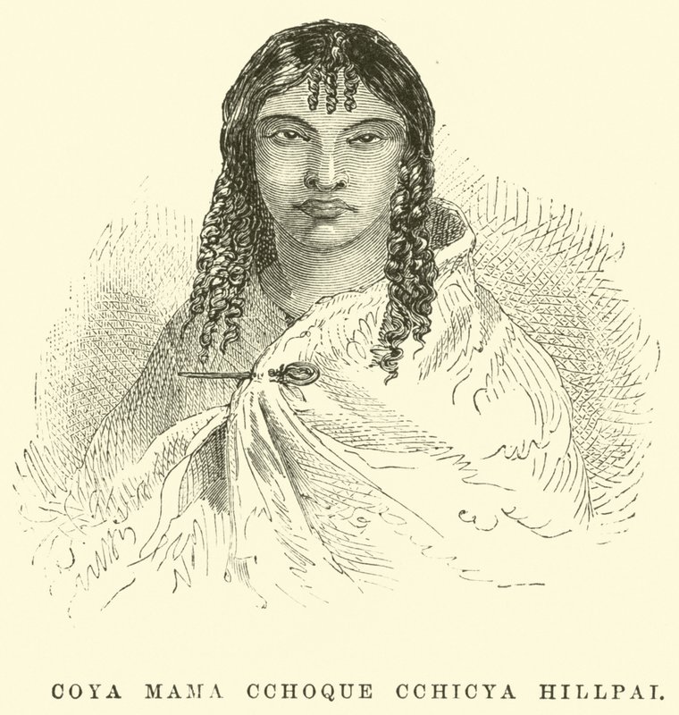Coya Mama Cchoque Cchicya Hillpai 作者 爱德华·里奥（Edouard Riou）