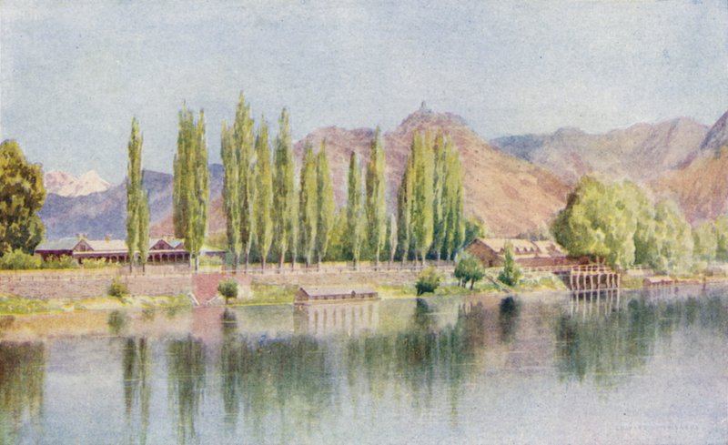The Residency and Club，斯利那加 作者 爱德华·玛丽·约瑟夫·莫利纽克斯