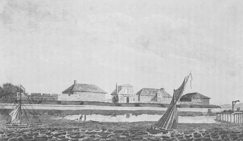 Tilbury Fort (engraving) 作者 爱德华（之后）吉福德