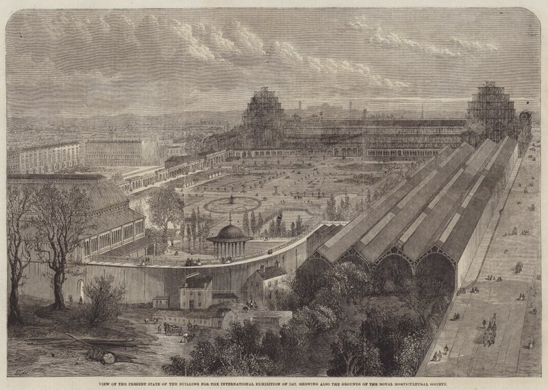 1862年国际展览馆建筑现状的看法？ 作者 爱德华·赫尔
