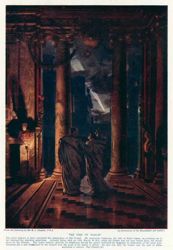The Ides of March, 44 BC (colour litho) 作者 爱德华·约翰·波因特
