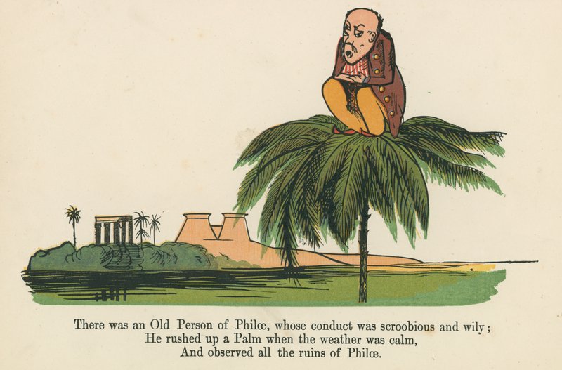 弗雷德里克·沃恩公司（Frederick Warne and Co.，London，1875年出版）出版的“一本无意义的书”中有一位菲莱老人，他的行为是狡猾和狡猾的。 作者 爱德华·李尔