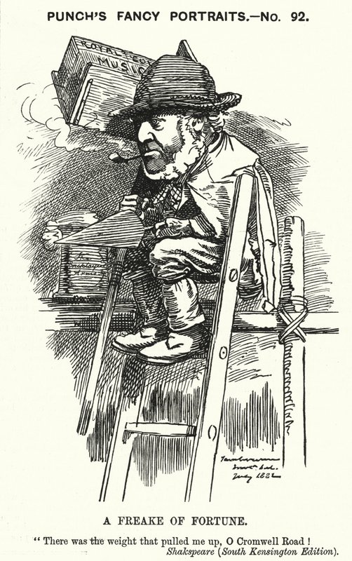 Punch cartoon: Sir Charles James Freake 作者 爱德华·林利（之后）萨姆伯恩