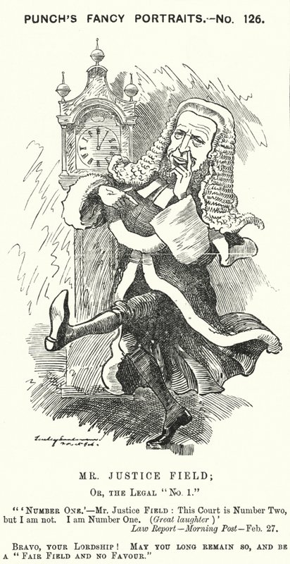 Punch cartoon: William Field 作者 爱德华·林利（之后）萨姆伯恩