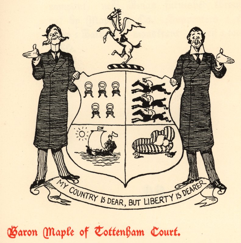 Baron Maple Of Tottenham Court (雕刻) 作者 爱德华·坦尼森·里德