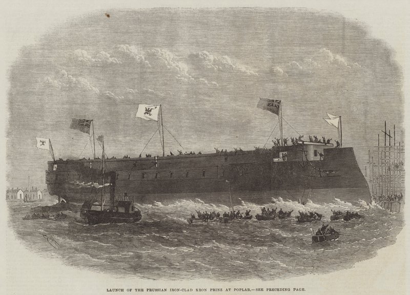 在Poplar推出Prussian Iron-Clad Kron Prinz 作者 埃德温·威登