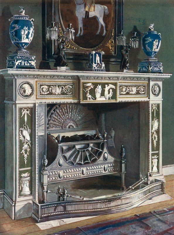 Wedgwood-Flaxman Chimneypiece 作者 埃德温·约翰·佛利