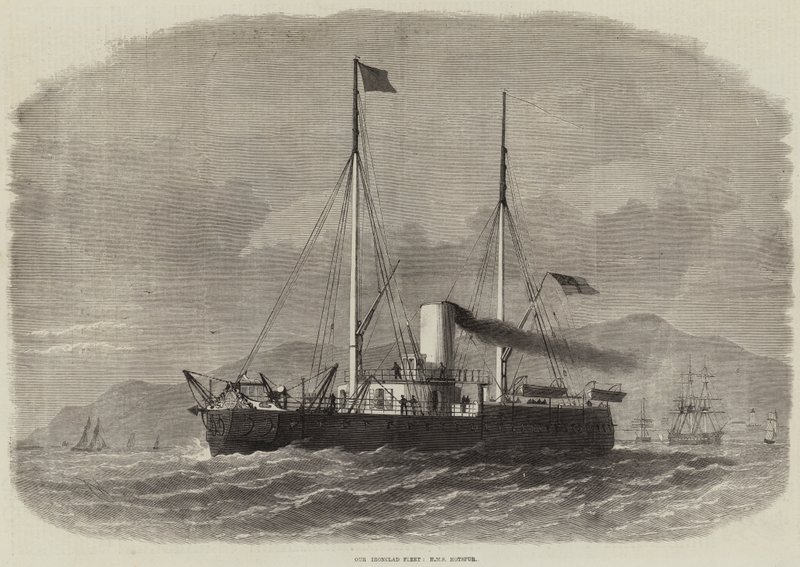 我们的铁甲舰队，HMS Hotspur 作者 埃德温·威登
