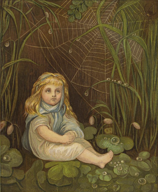 星星在很远很远的地方（彩色石版画） 作者 埃莉诺 Fortescue-Brickdale