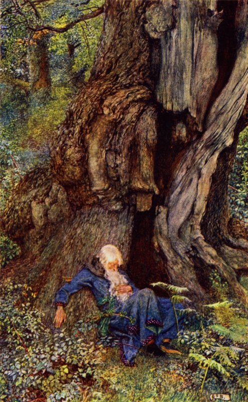 Vivien (colour litho) 作者 埃莉诺 Fortescue-Brickdale