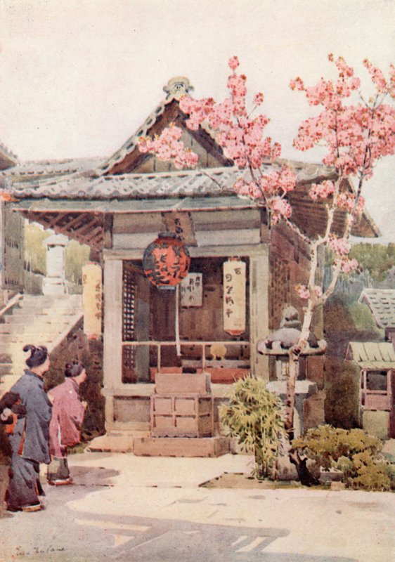 佛教圣地（彩色平版） 作者 艾拉·杜甘蔗
