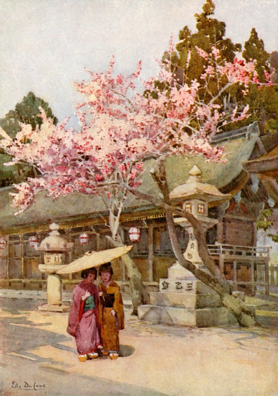 梅花时节》（彩色石印版） 作者 艾拉·杜甘蔗