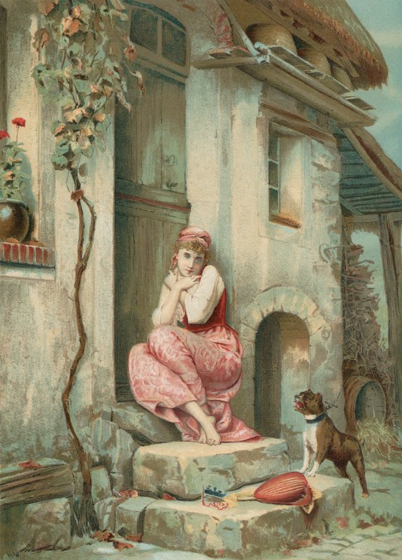 La Cigale 作者 埃米尔·皮埃尔·梅茨马赫（Emile Pierre Metzmacher）