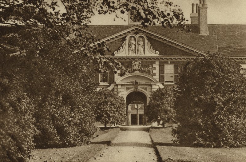 Morden College，Blackheath，由慈善家约翰·莫登爵士于1695年创立，作为贫穷商人的家园 作者 英国摄影师