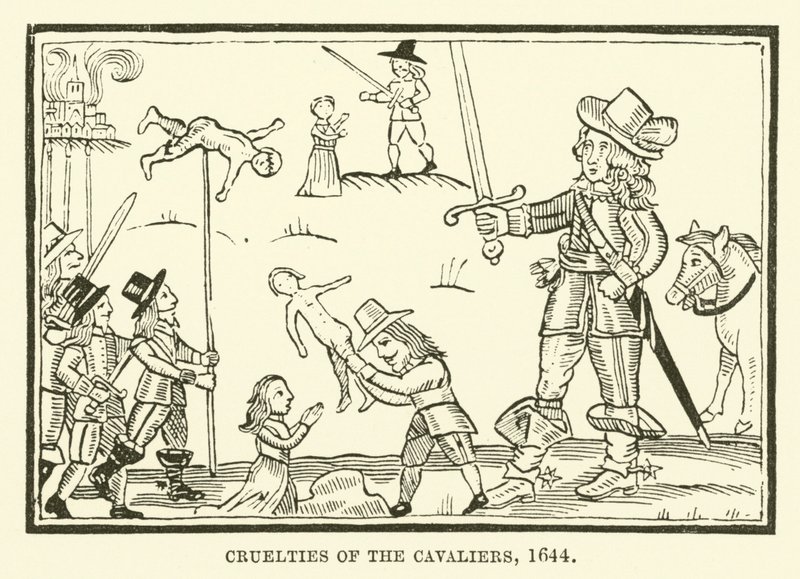 骑士的残酷，1644年 作者 英语学校