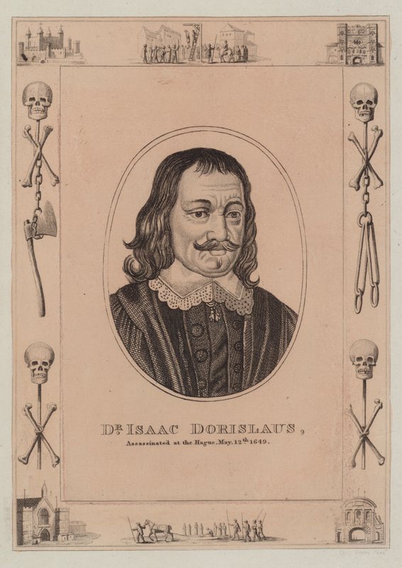 Isaac Dorislaus博士于1649年5月12日在海牙被暗杀 作者 英语学校