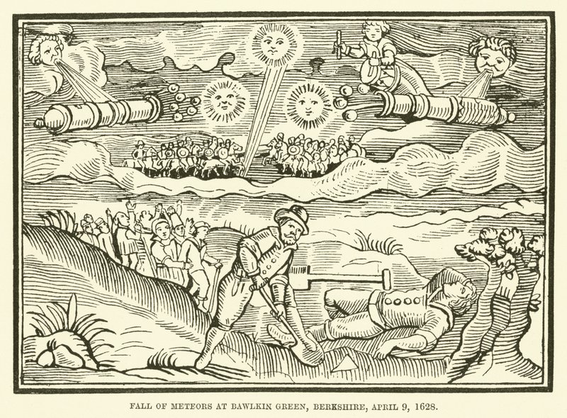 1628年4月9日，伯克郡Bawlkin Green的流星坠落 作者 英语学校