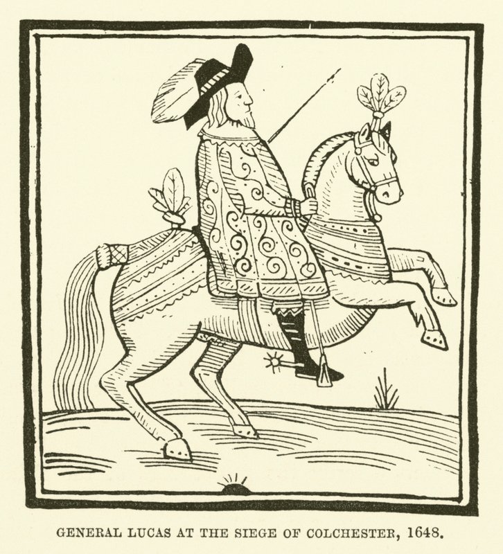 卢卡斯将军在1648年对科尔切斯特的围攻 作者 英语学校