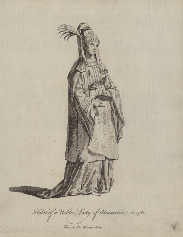 1581年亚历山大贵族夫人的习惯 作者 英语学校