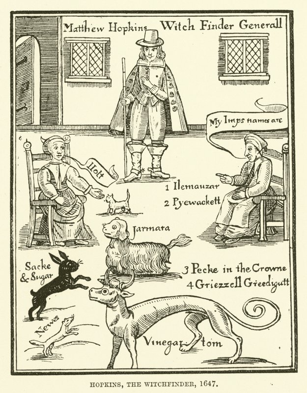 霍普金斯，女巫，1647年 作者 英语学校