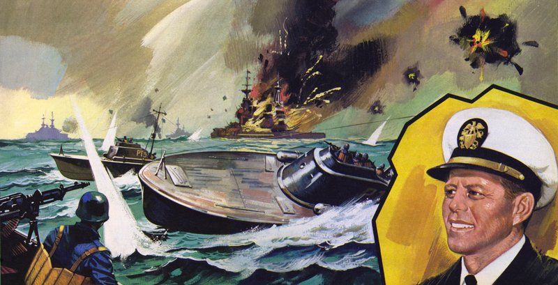 1943年，运气在约翰肯尼迪中尉身边 作者 英语学校