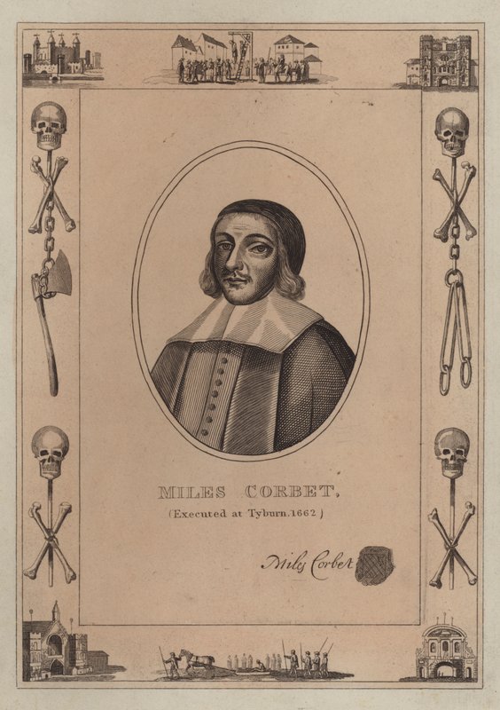 Miles Corbet，于1662年在Tyburn执行 作者 英语学校