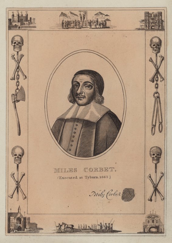 Miles Corbet，于1662年在Tyburn执行 作者 英语学校