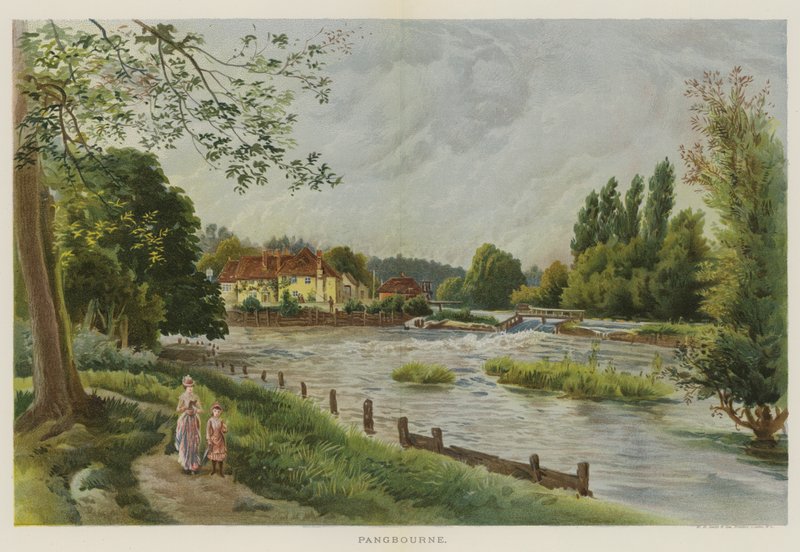 Pangbourne（chromolitho） 作者 英语学校
