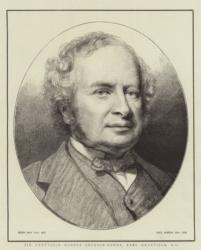 Sir Granville George Leveson-Gower，Earl Granville，KG 作者 英语学校