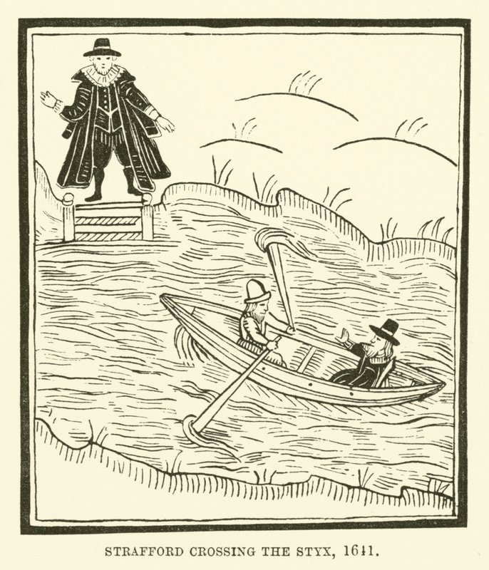 斯特拉福德穿越冥河，1641年 作者 英语学校