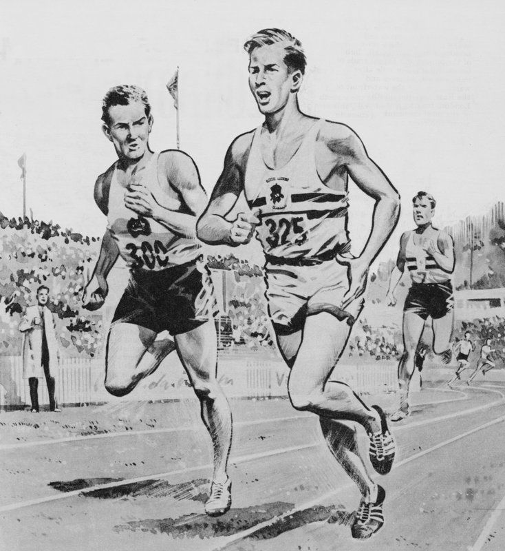 世纪英里：1954年英联邦运动会上罗杰班尼斯特和约翰兰迪之间的比赛 作者 英语学校