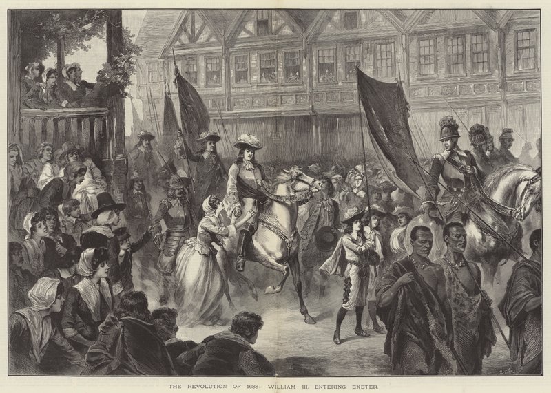 1688年的革命，威廉三世进入埃克塞特 作者 英语学校