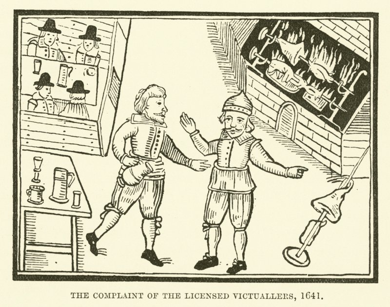 被许可的victuallers的投诉，1641年 作者 英语学校