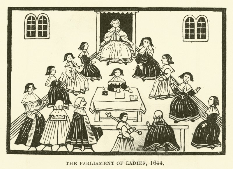 女士议会，1644年 作者 英语学校