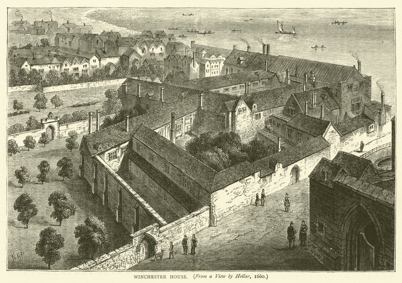 温彻斯特故居，1660年Hollar的视角 作者 英语学校