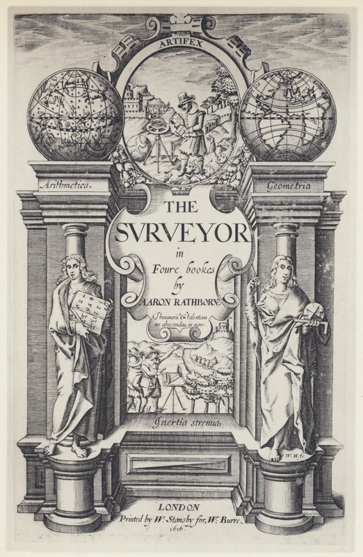 A Rathbone, The Surveyor, W Stansby for W Burre 1616（黑白照片） 作者 英国摄影师