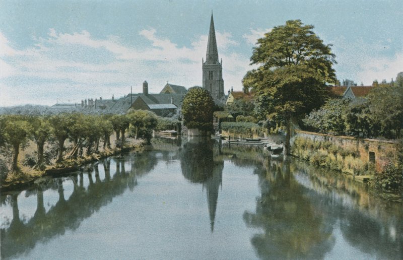 Abingdon，来自大桥 作者 英国摄影师