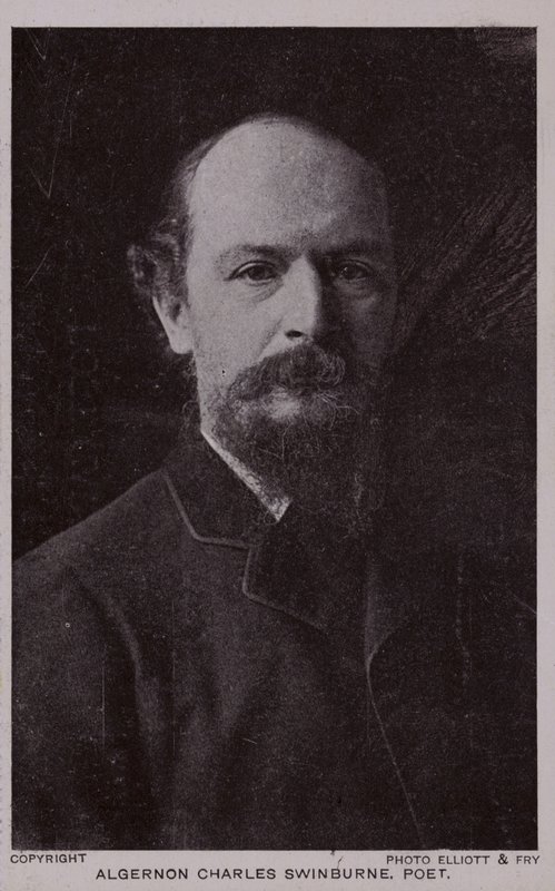 Algernon Charles Swinburne（1837-1909），英国诗人兼剧作家 作者 英国摄影师