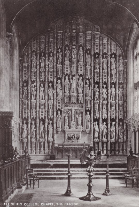 All Rels College Chapel，The Reredos 作者 英国摄影师